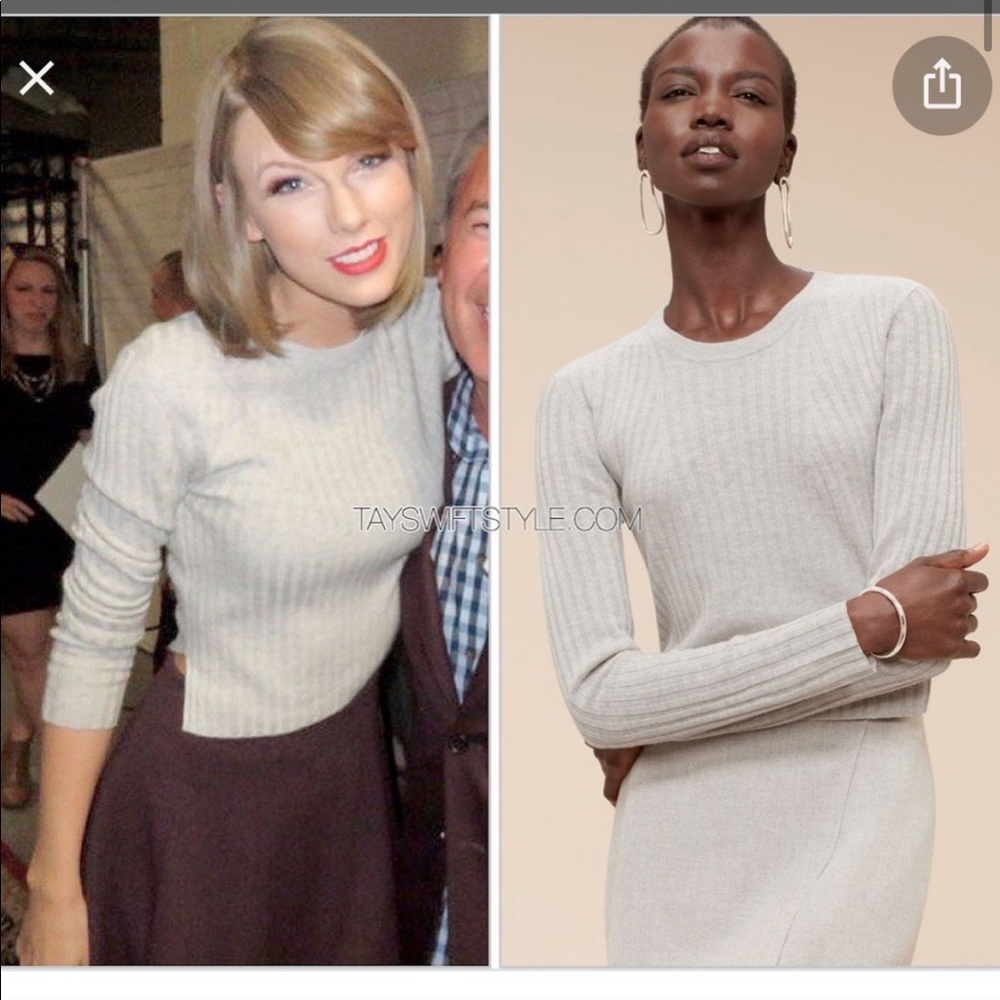 Aritzia - Babaton Ribbed Sweater - Picture 1 of 11